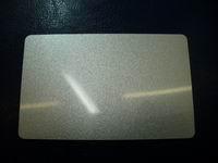Пластиковые карты серебряные, CR-80, 0.76 мм; - Юнисофт Кардс